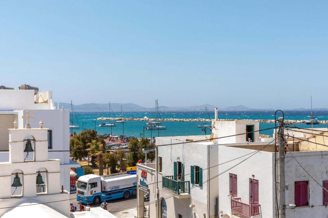 El_Puerto Luxury Port Suites Naxos City Bagian luar foto